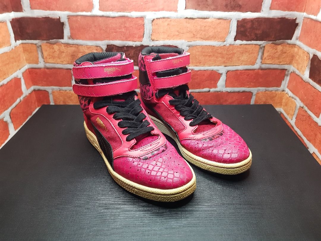 Puma Sky Shimmer 35543501 Burgundy Sneakers Boots