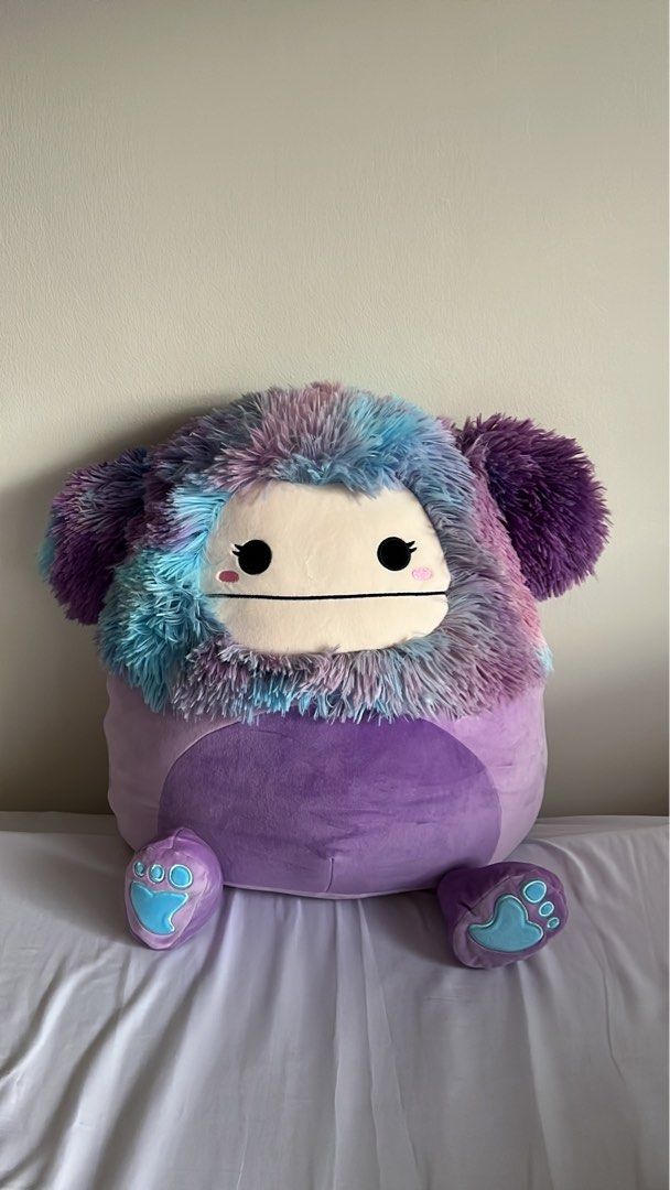 Purple eden the bigfoot squishmallow 16 inch on carousell