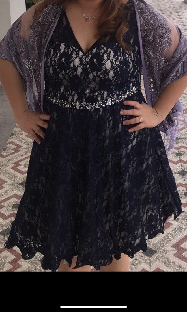 Quiz berry lace dress sale