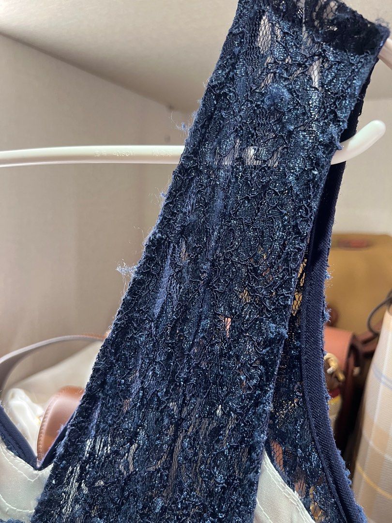 Quiz berry top lace dress