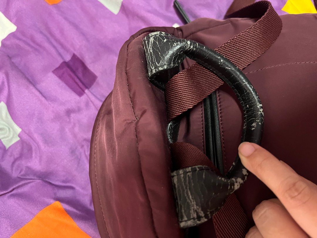 Radley maroon Backpack FASTDEAL