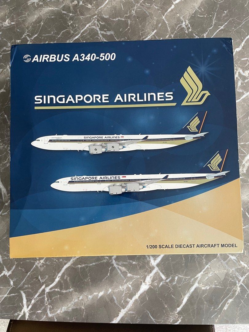 JC Wings 1:200 シンガポール航空 A340-500 9V-SGB SQ Wings 1:200 シンガポール航空 B747-400 9V-SPK - メルカリ