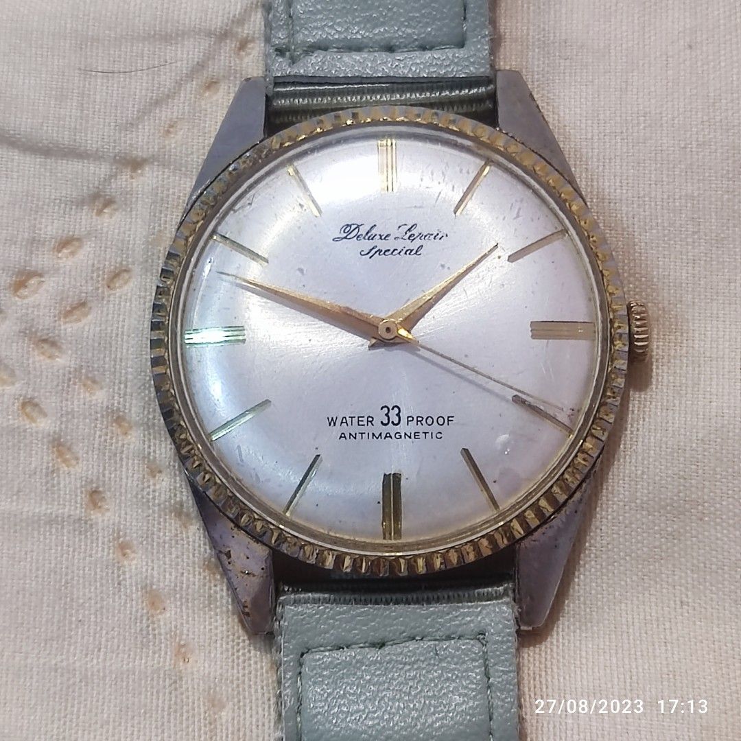 Rare Vintage Deluxe Lepair Special (Category: Men's Watches) located in General Trias. Submitted by elcombo (Listing ID 1251379006, Image 1). Description: Authentic Seikosha movement Manual winding 38mm Accurate timekeeping.