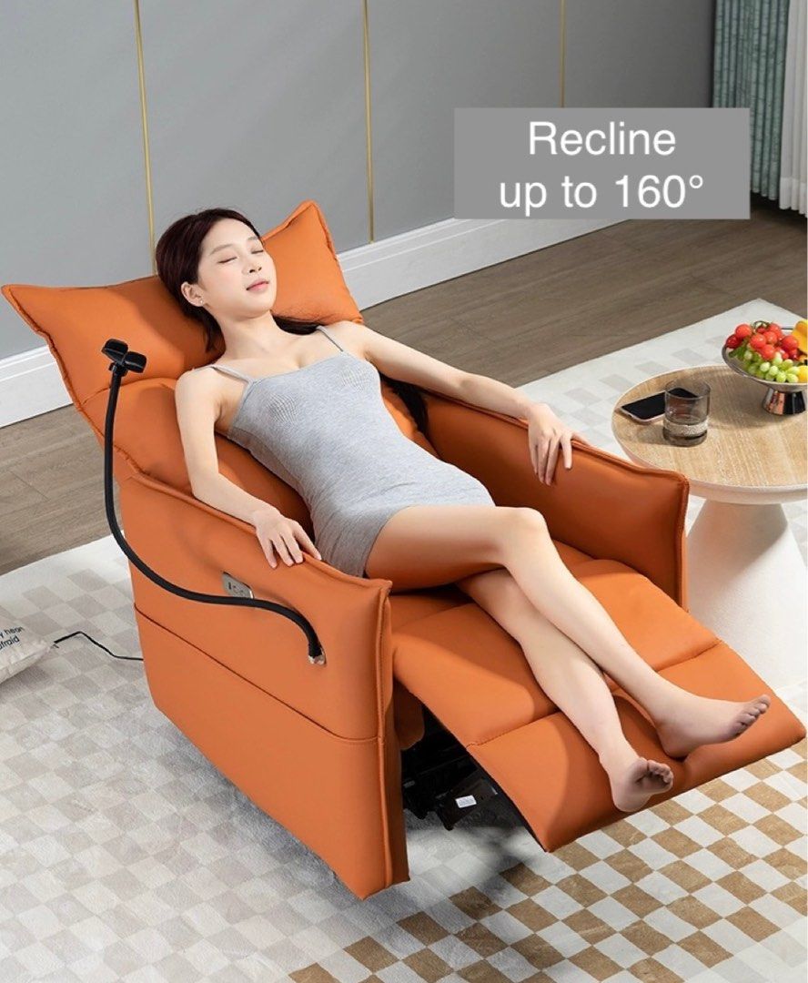 Recliner Massage Chair Recliner Lounge Chair Retractable Chair USB