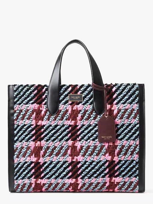 Red plaid purse kate spade new arrivals