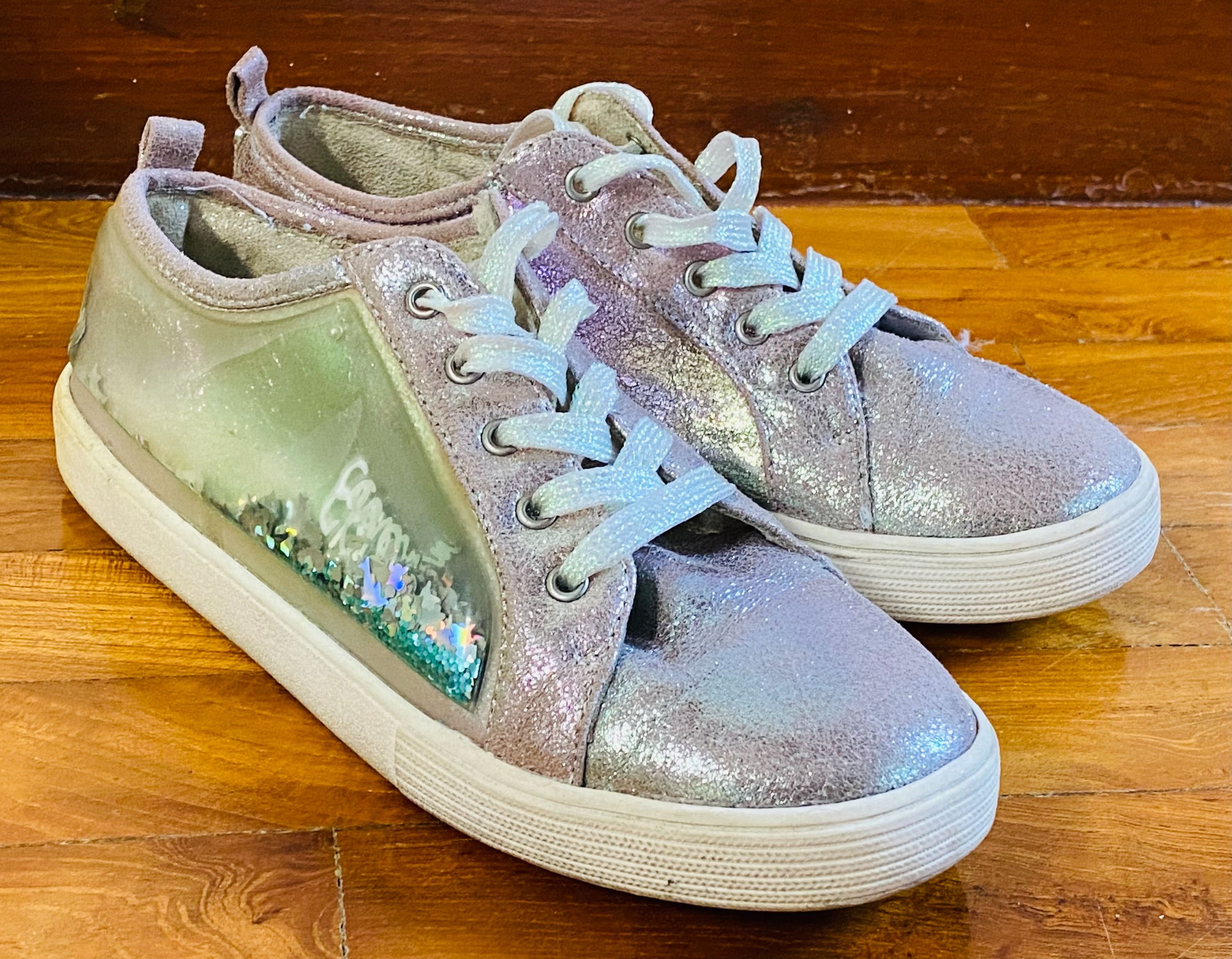 Glitter sneakers cheap girls
