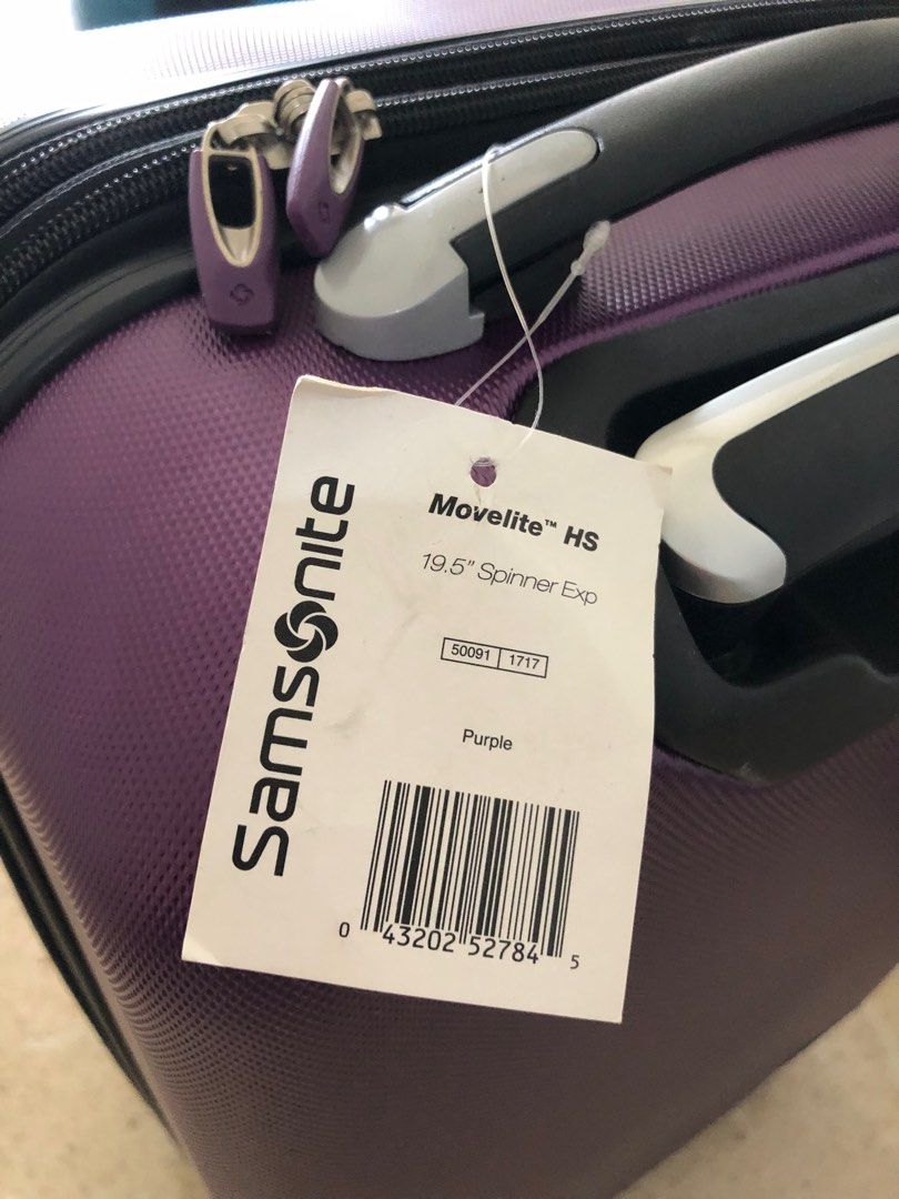 Samsonite movelite spinner expandable cabin luggage expandable cabin luggage