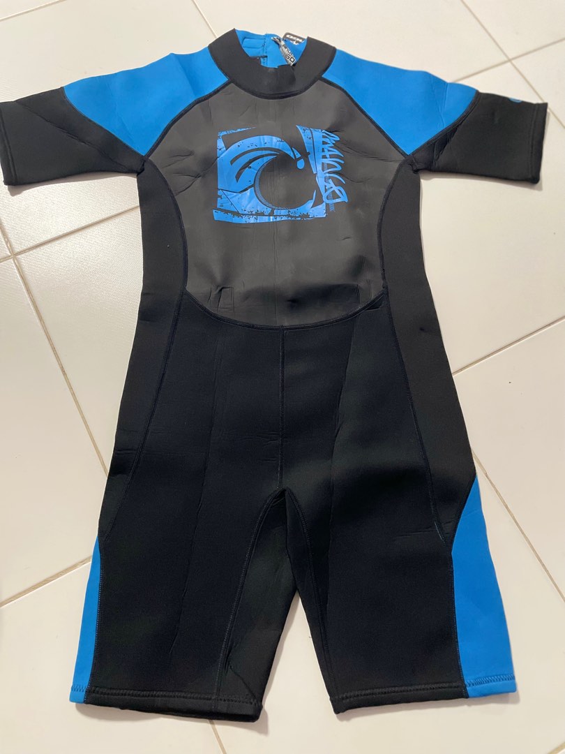 Scuba diving swimming suit rash guard overall on Carousell