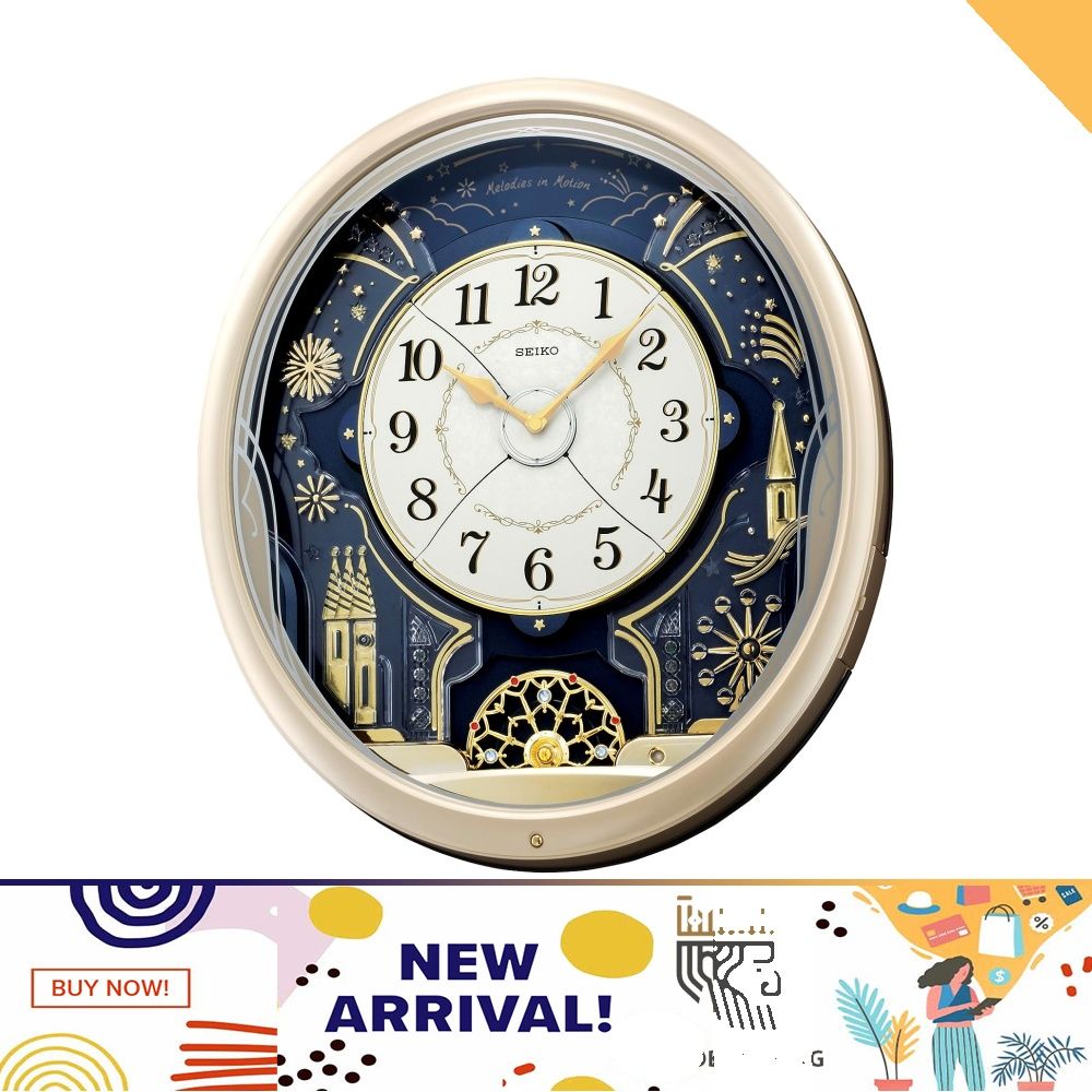 Seiko melodies in motion wall decor clock deals