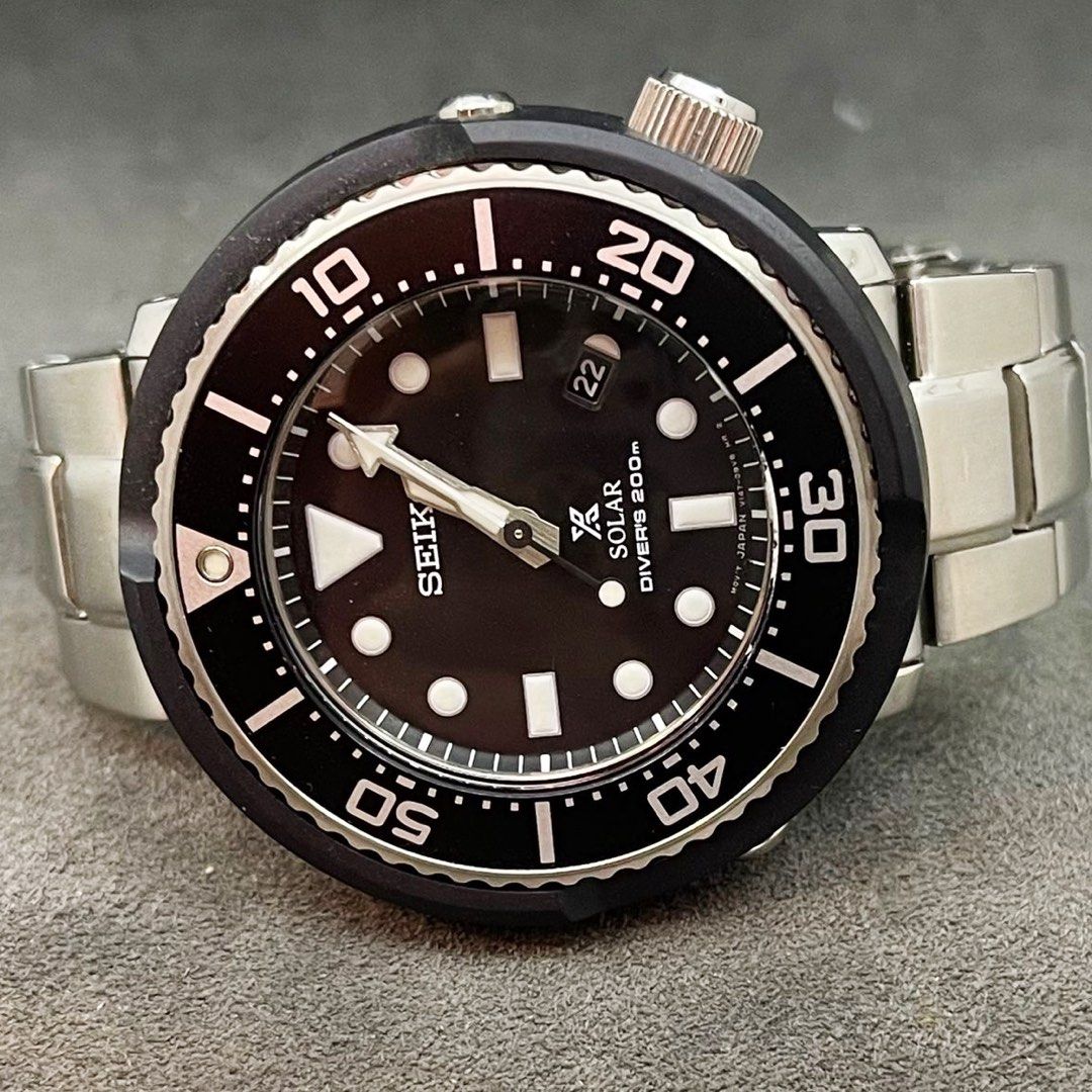 Seiko Prospex Diver Scuba Solar Power SBDN021J V147 0AX0D 46mm