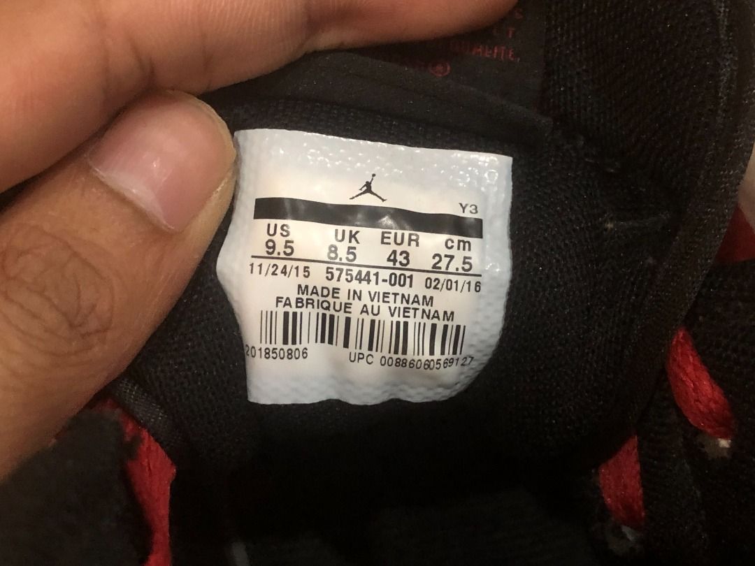 Sepatu Nike Air Jordan 1 Retro Bred