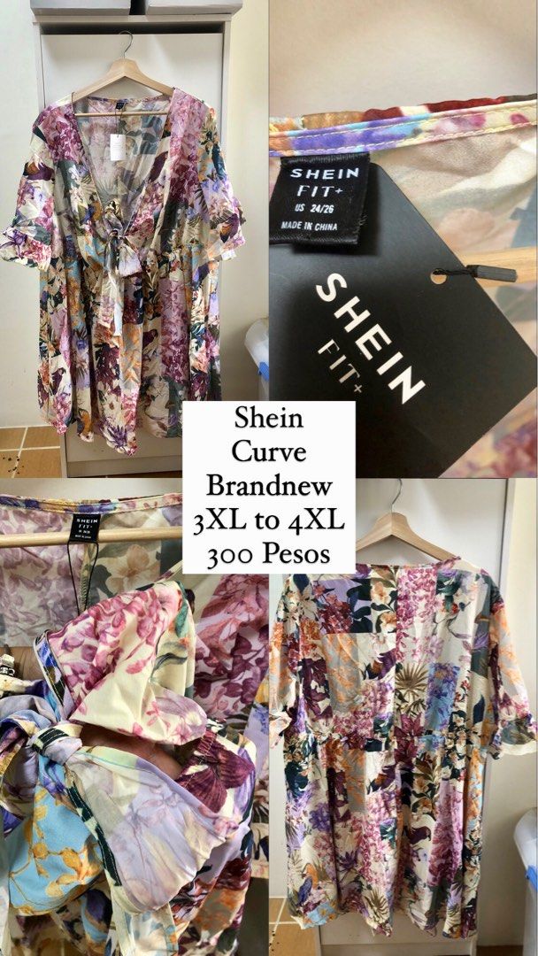 Shein curve dress, Women's Fashion, Dresses & Sets, Dresses on Carousell