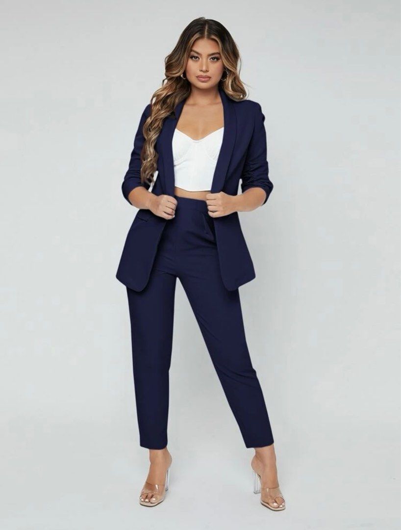 Blue Blazer Set