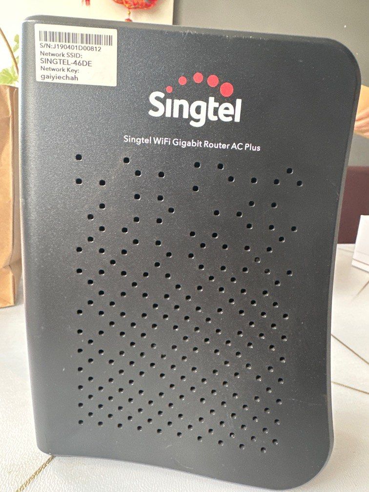 Singtel gigabit router ac plus Clearance