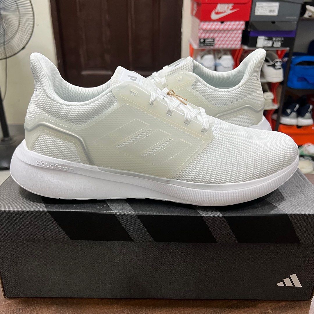 adidas gazelle silver green womens Adidas EQ19 Run Shoes – McClellan Sports & Outdoors main image 1