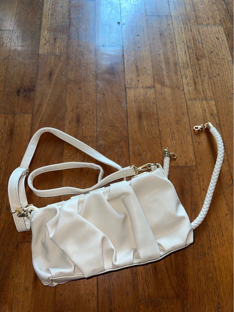 sling crossbody bag black white Women s Fashion Bags Wallets