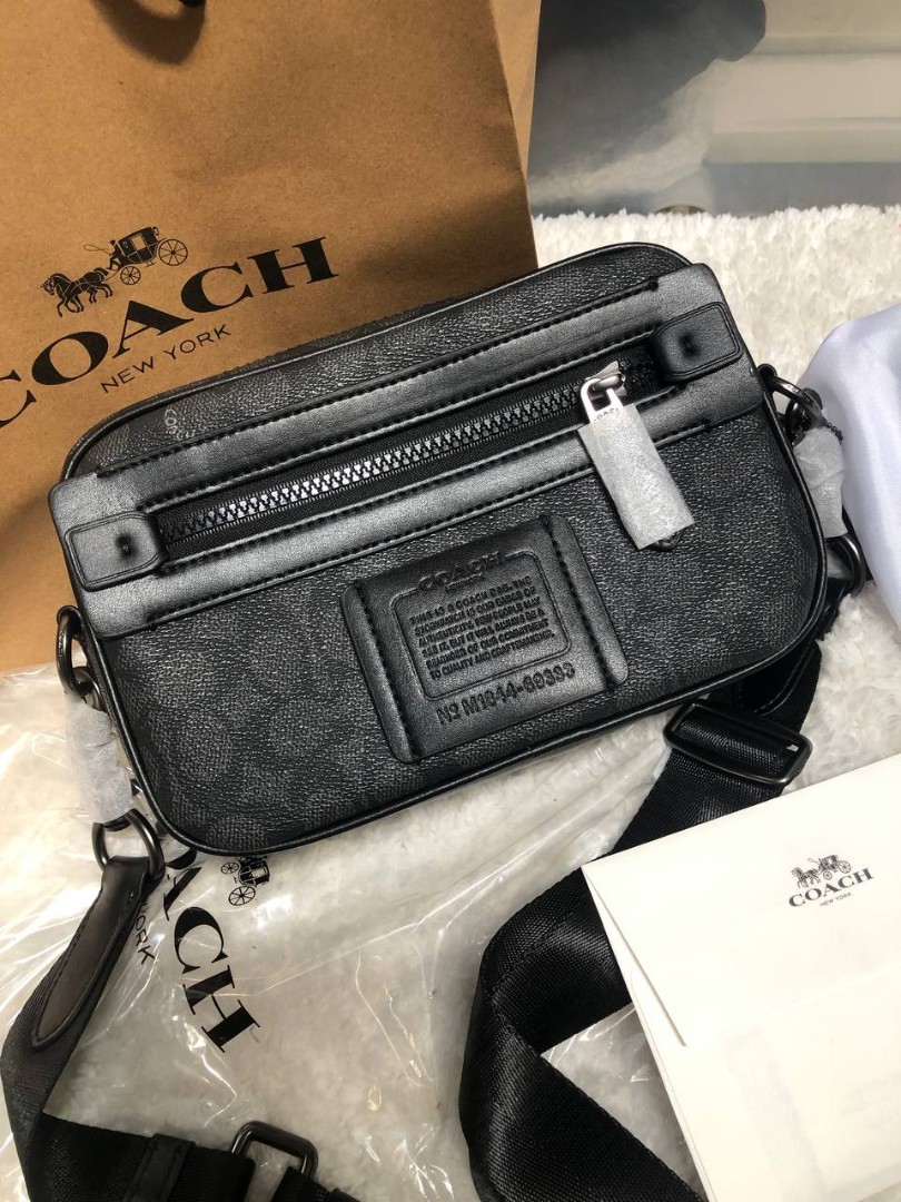 Coach slingbag new design 2022 beg lelaki, Men's Fashion, Bags, Sling Bags  on Carousell