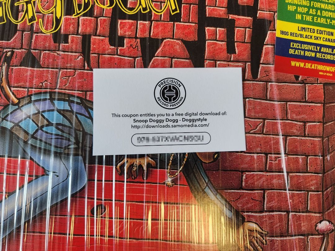 Snoop Dogg – Doggystyle vinyl record, 興趣及遊戲, 音樂、樂器& 配件