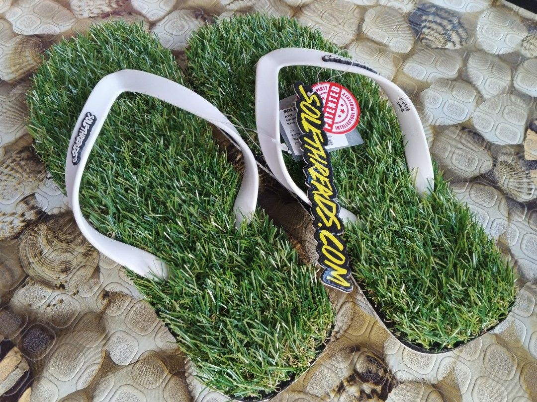 Sole threads grass new arrivals flip flops