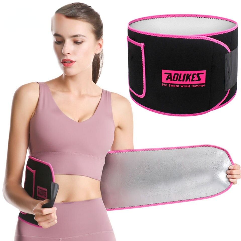 Sport Waist belt Support Body Shaper Waist Trainer Loss Fitness Sweat belt Slimming Strap waist trimmer Carousell