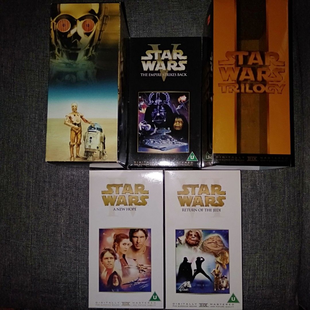 Star wars trilogy vhs set deals