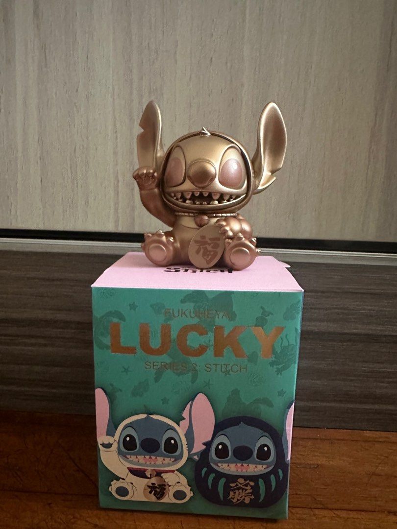 Blind Box (boîte Surprise) Stitch Fukuheya Lucky Series 2 - Disney - Figurine PVC 7 Cm