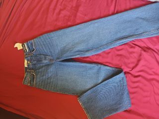 Straight leg jeans