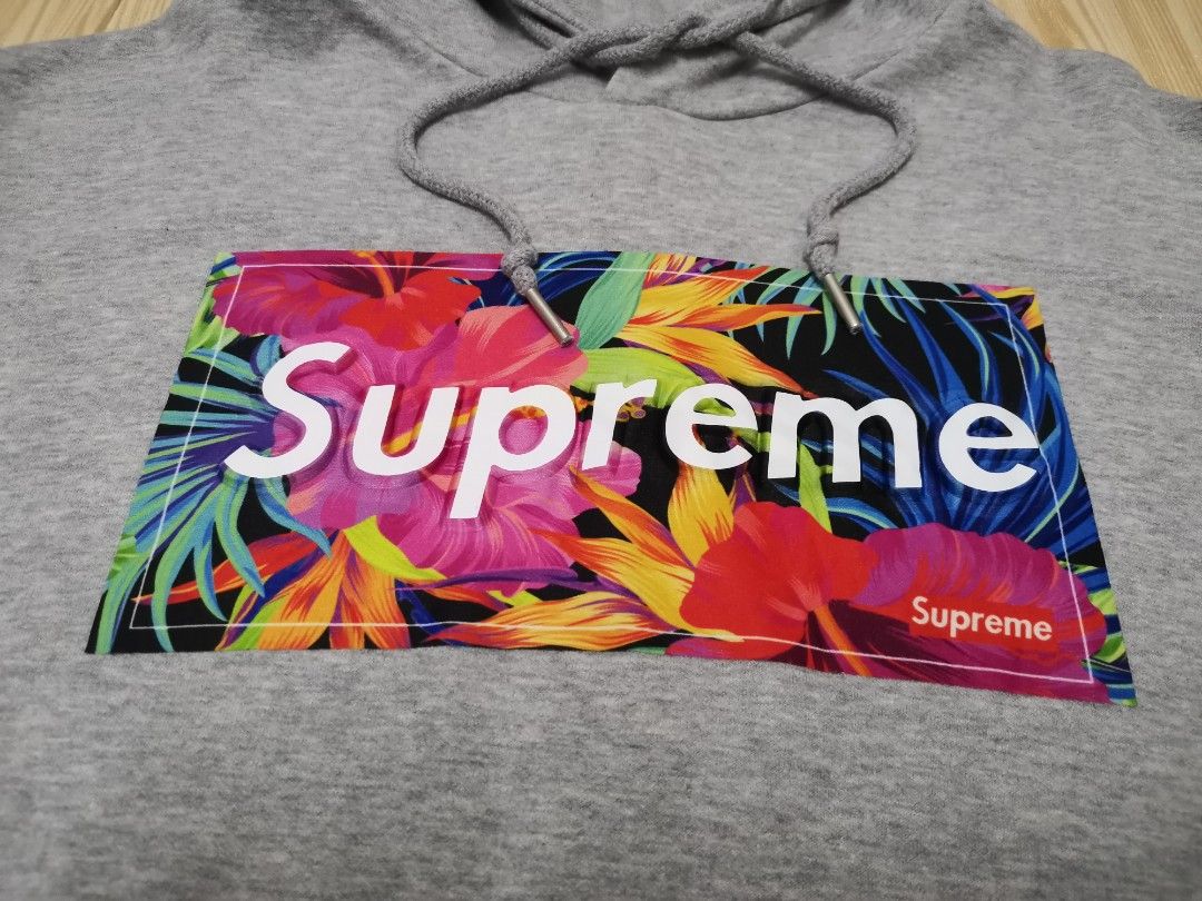 Supreme 2025 floral logo