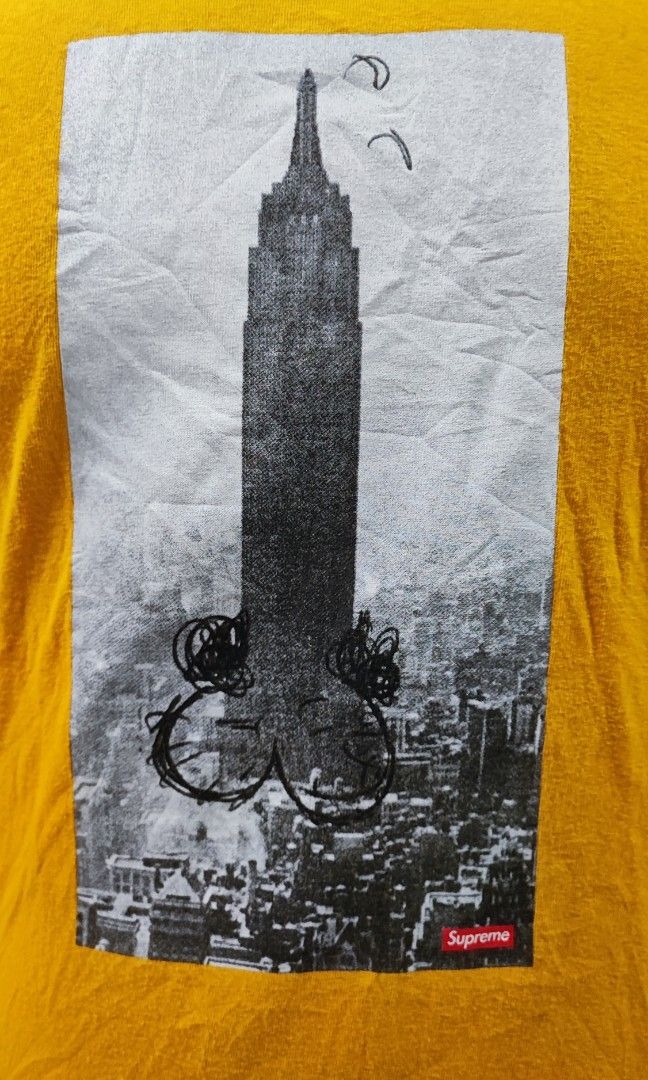 Supreme x mike kelley empire state building top