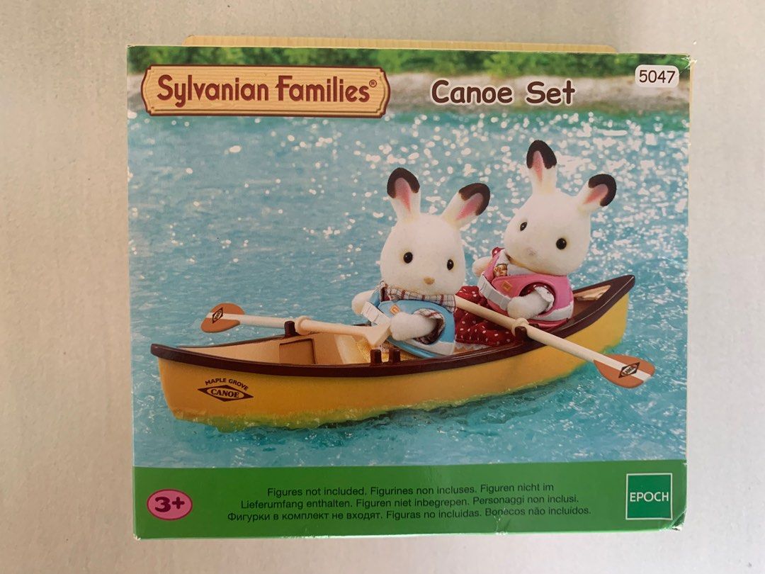 Sylvanian families canoe outlet