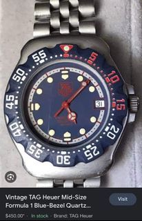 Tag Heuer F1 Classic Mid Size