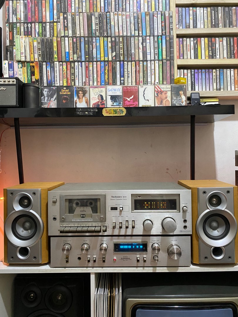 Tape deck , amplifier ,speaker (satuset) on Carousell