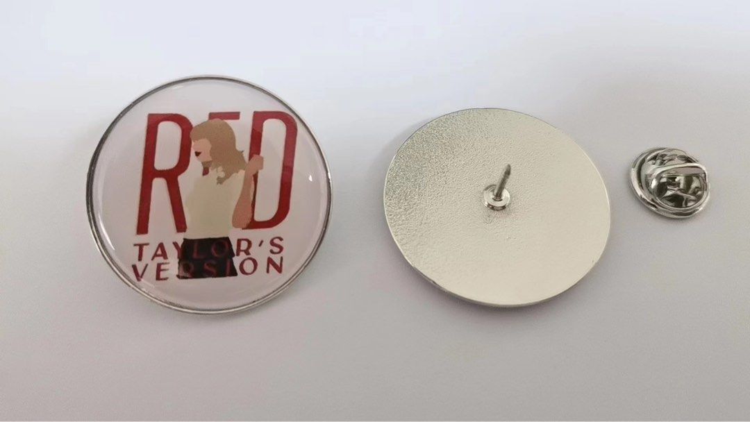 Taylor Swift Pins - Merch, Enamel Badge, Round Brooch, Swiftie, TS