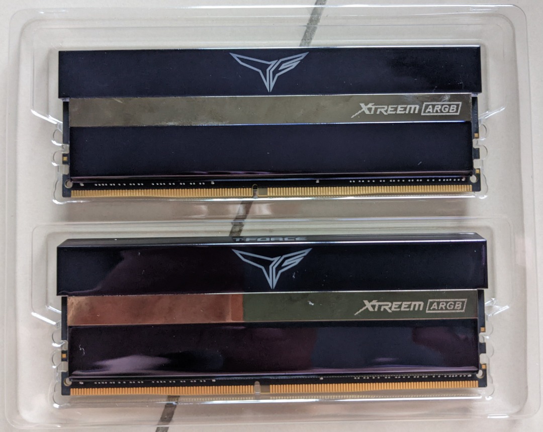 TeamGroup T-Force XTREEM ARGB 32GB [16GBx2] 3200MHz CL14 DDR4 Memory Kit  [BLACK], Computers  Tech, Parts  Accessories, Computer Parts on Carousell