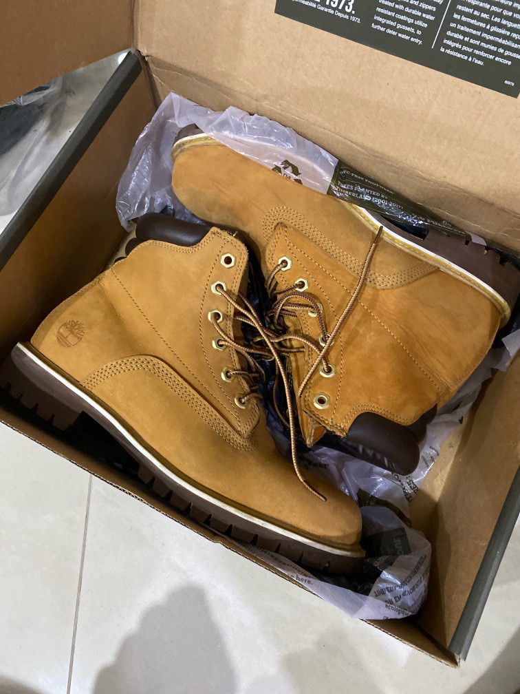 alburn 6in waterproof boot wheat nubuck