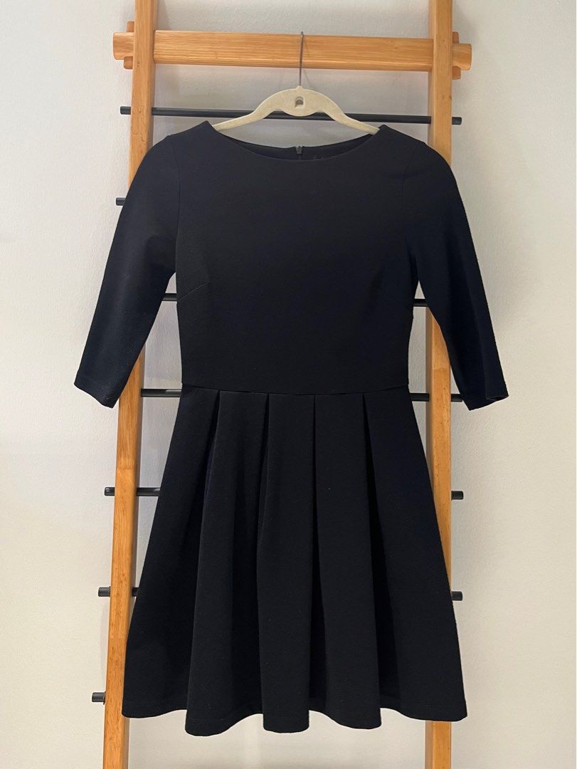 Topshop black top prom dress