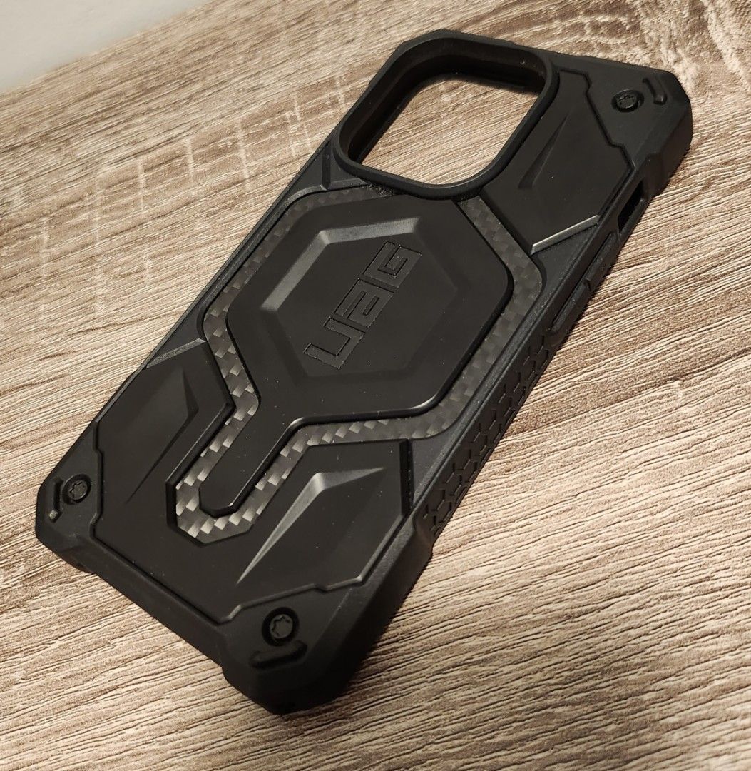 UAG - Monarch Series Case with MagSafe for iPhone 14 Pro Max - Kevlar Black