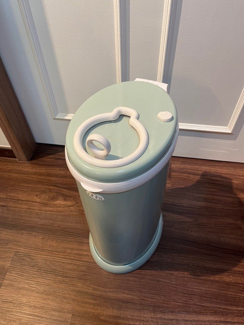 UBBI DIAPER PAIL SAGE COLOUR, Babies & Kids, Bathing & Changing