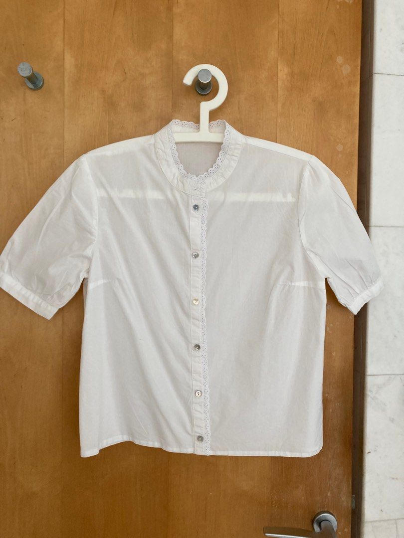 White cheap blouse uk