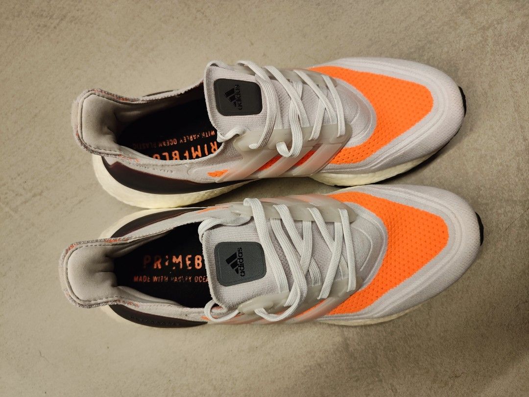 Ultraboost 21 Men's Gray/Orange, Men's Fashion, Footwear, Sneakers on  Carousell