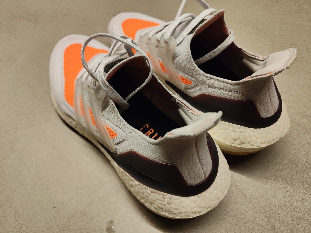 Ultraboost 21 Men's Gray/Orange, Men's Fashion, Footwear, Sneakers on  Carousell