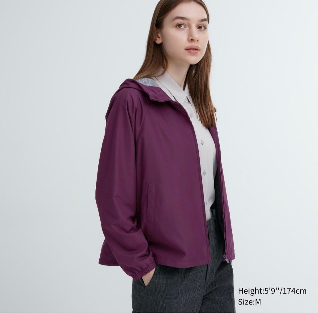 Uniqlo Women Smooth Jersey Lined Parka