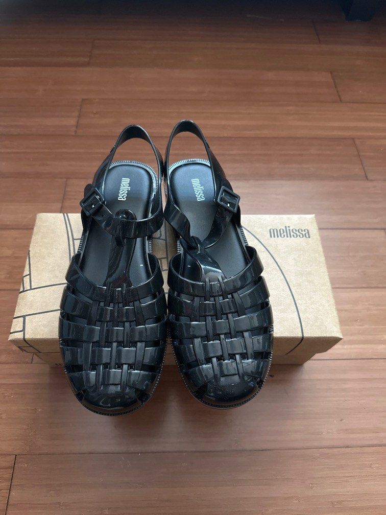 US9 Black Melissa Possession Women s Fashion Footwear Flats on