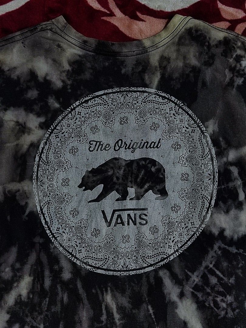 Vans California Republic Acid Wash Men s Fashion Tops Sets