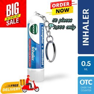 VICKS INHALER with KeyChain |Free Shipping OPEN FOR BULK BUY ONLY