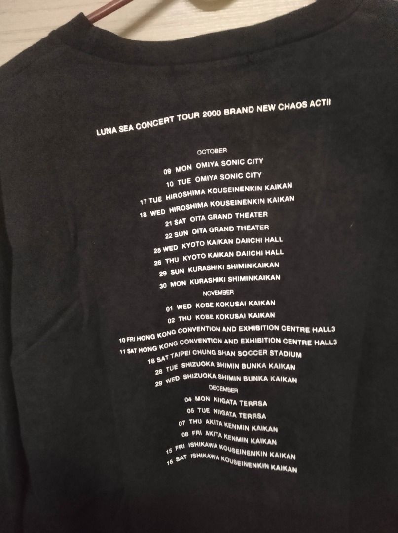 最大80％オフ LUNA SEA SEA公式ツアー CHAOS（LUNA NEW BRAND Tシャツ その他