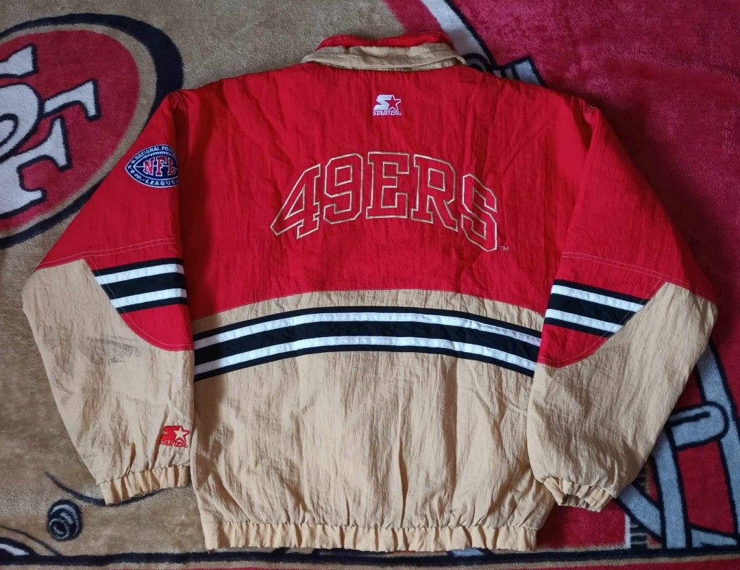 Vintage 90s Starter Jacket San Francisco 49ers Medium on Tag Best Fit Large  Dimes (L27 W24), Men's Fashion, Coats, Jackets and Outerwear on Carousell