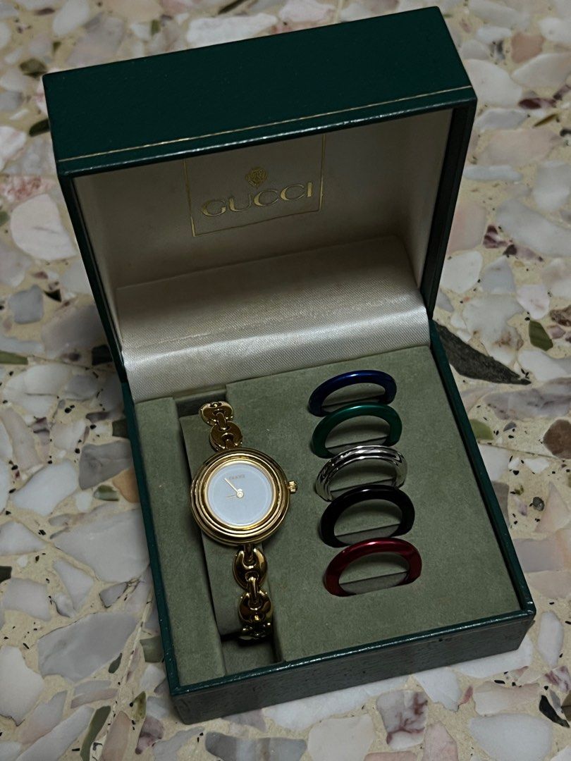 Vintage gucci watches clearance