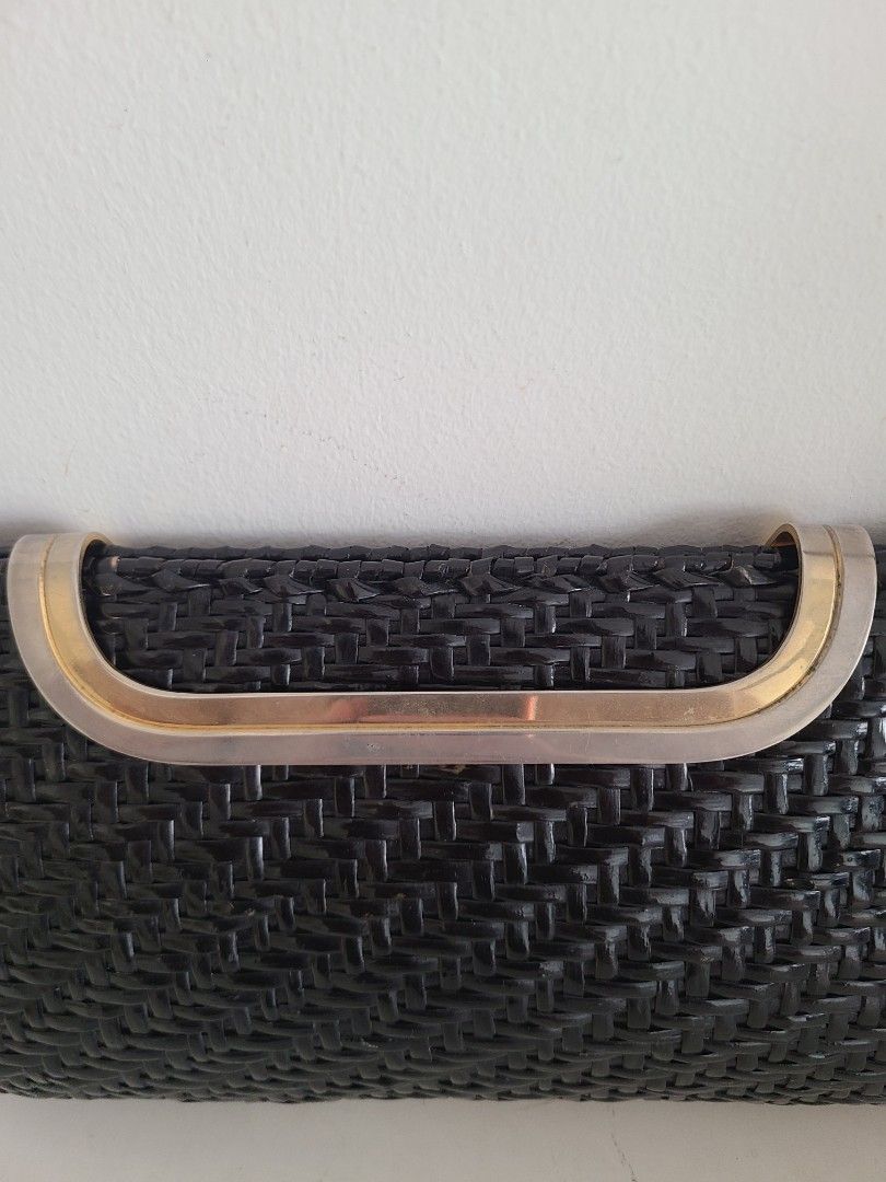 Wicker evening bag top