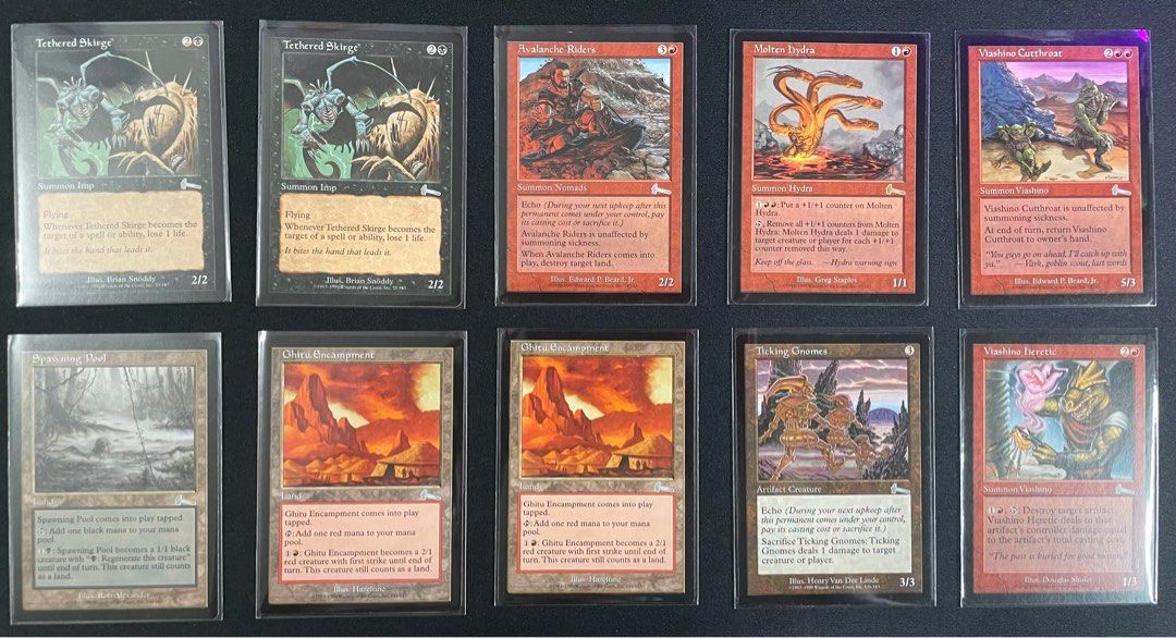  MTG Vintage Collection - 35 Vintage Cards Including 3 Rares -  All Cards Circa 1993-1994 - Legends, Antiquities, The Dark, Revised, and  More! : Toys & Games